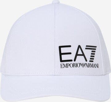 Casquette EA7 Emporio Armani en blanc