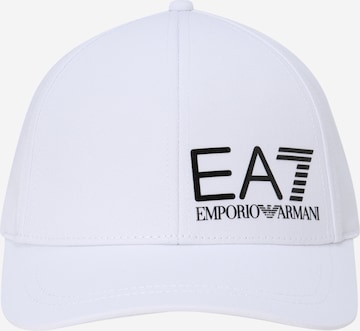 EA7 Emporio Armani Шапка с козирка в бяло
