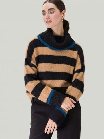zero Pullover mit Streifen in Mischfarben: predná strana