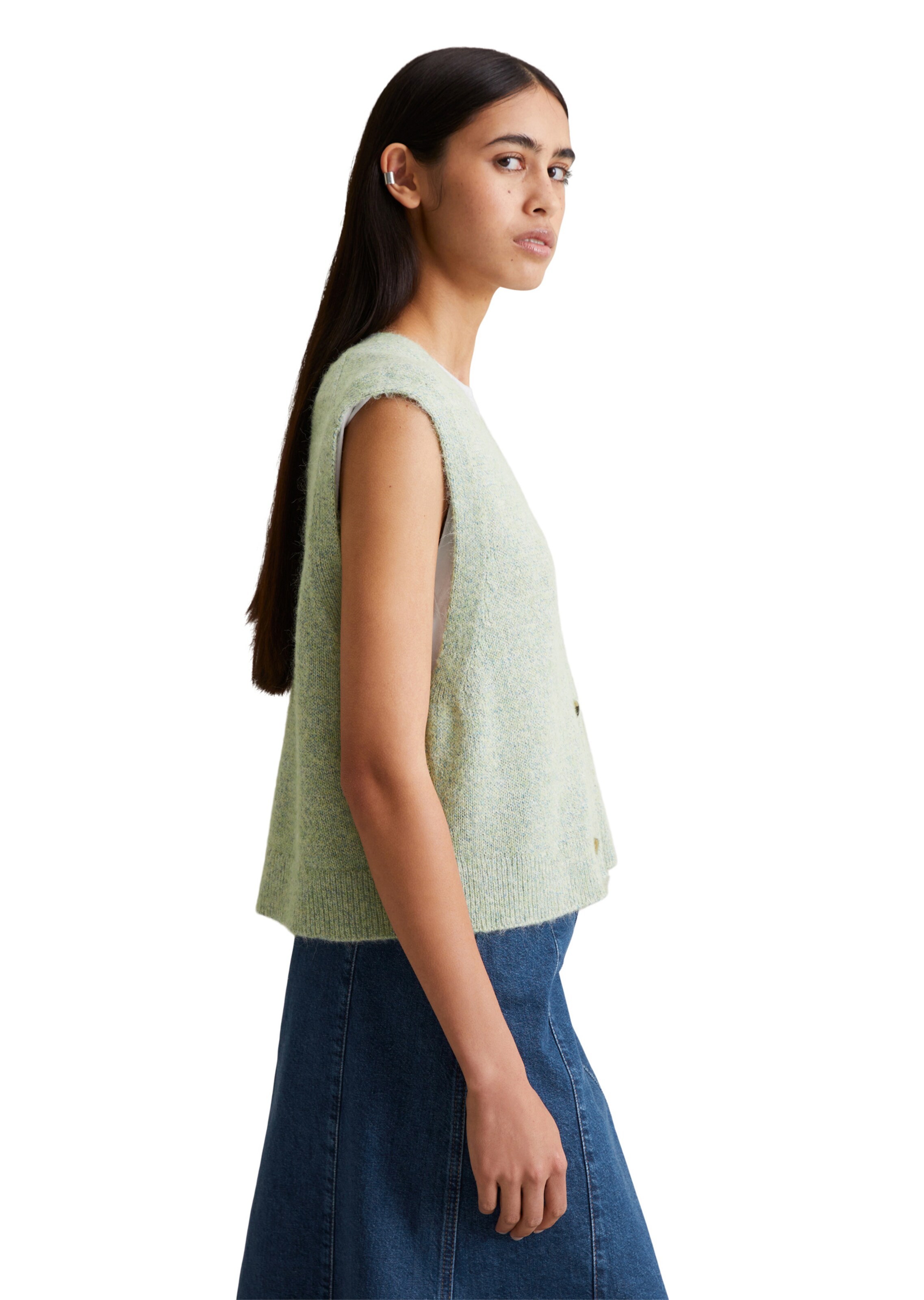 Marc O'Polo DENIM Strickweste in Grün