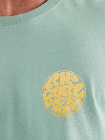 RIP CURL Μπλουζάκι 'WETTIE PASSAGE' σε πράσινο