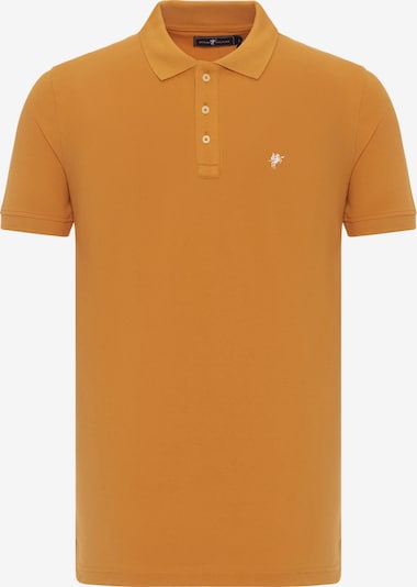 DENIM CULTURE Poloshirt 'EDDARD' in orange / weiß, Produktansicht