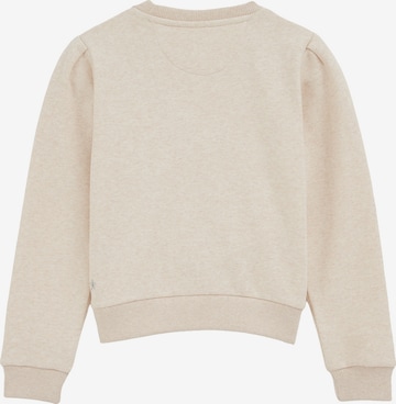 smėlio WE Fashion Megztinis be užsegimo: priekis