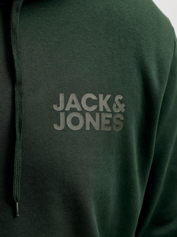 Felpa 'JJECORP' di Jack & Jones Plus in verde