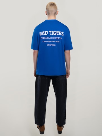 MAD TIGERS Shirt 'Creative Studios' in Blauw