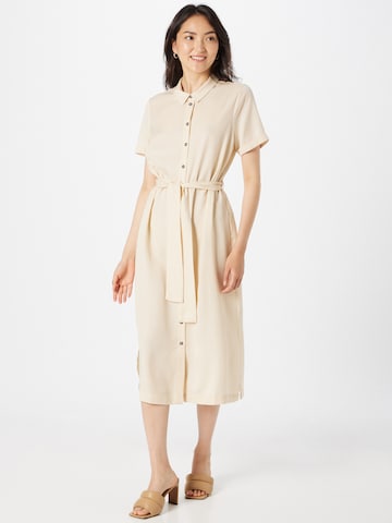 Robe-chemise 'Isabella' OBJECT en beige : devant