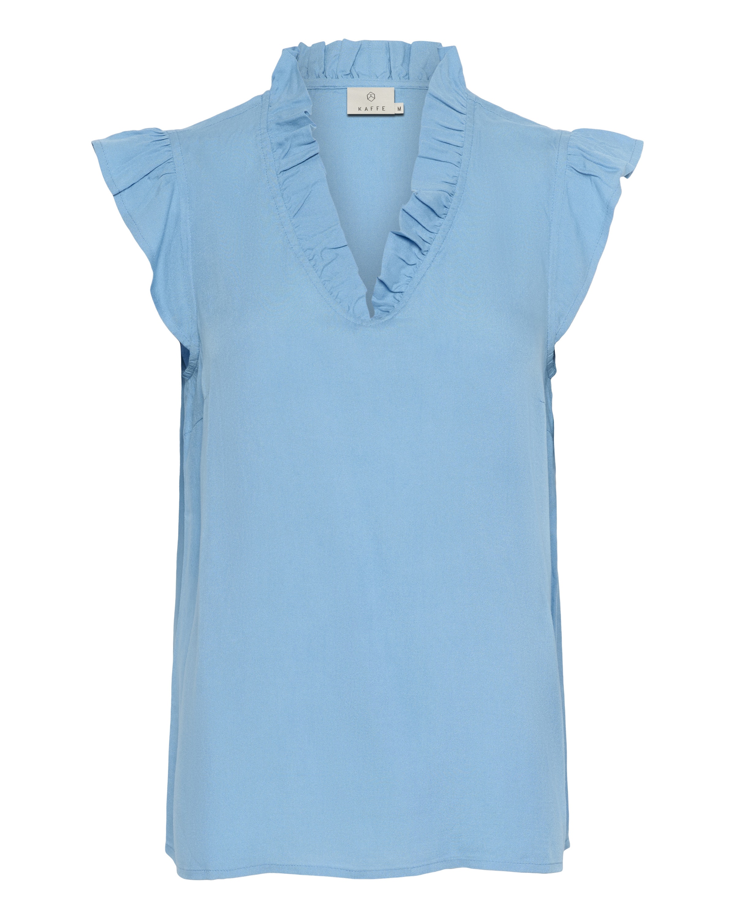 Kaffe - Blusa 'KATove' em azul: frente