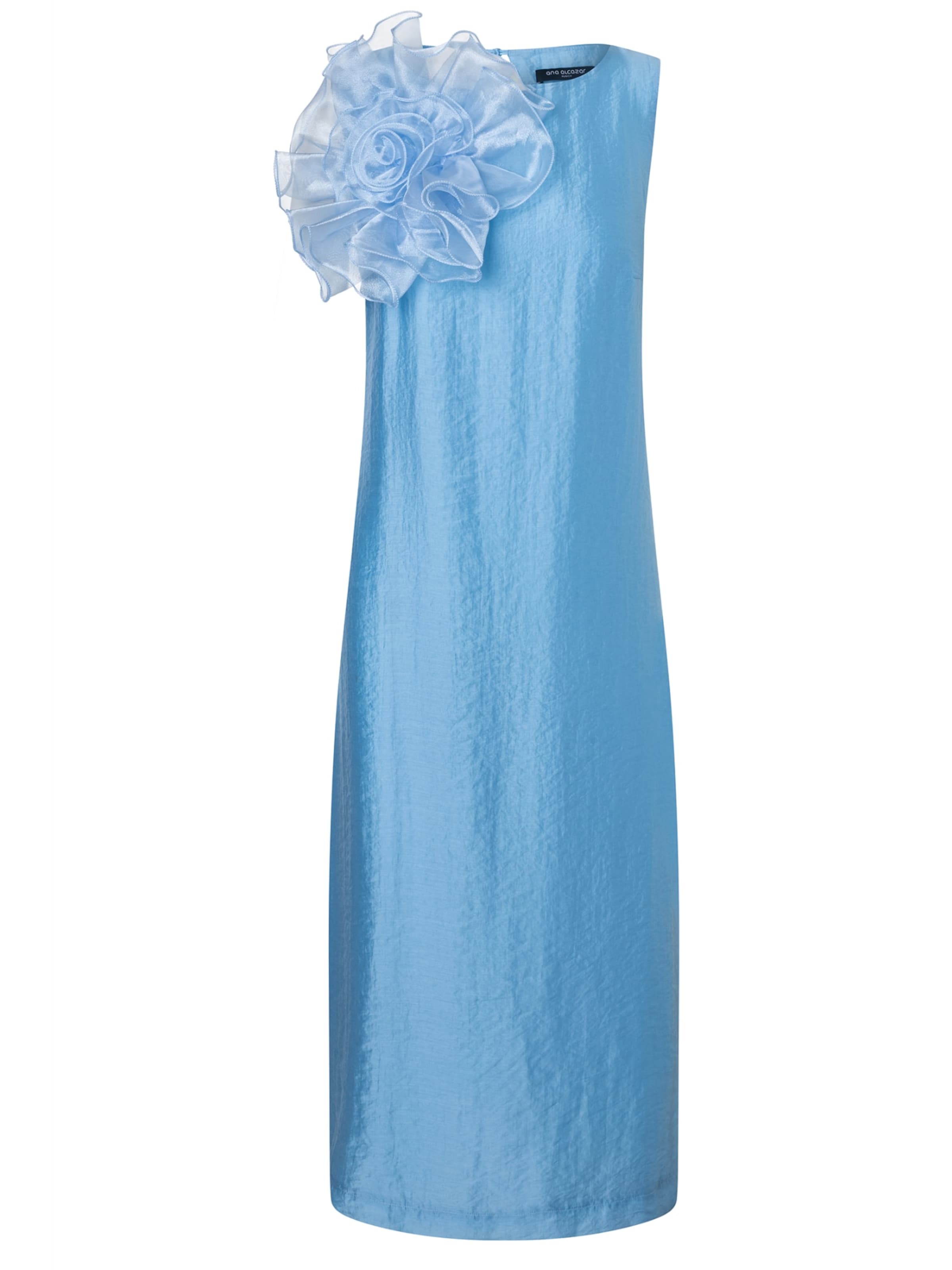 Ana Alcazar Jurk ' Davia ' in Blauw: voorkant