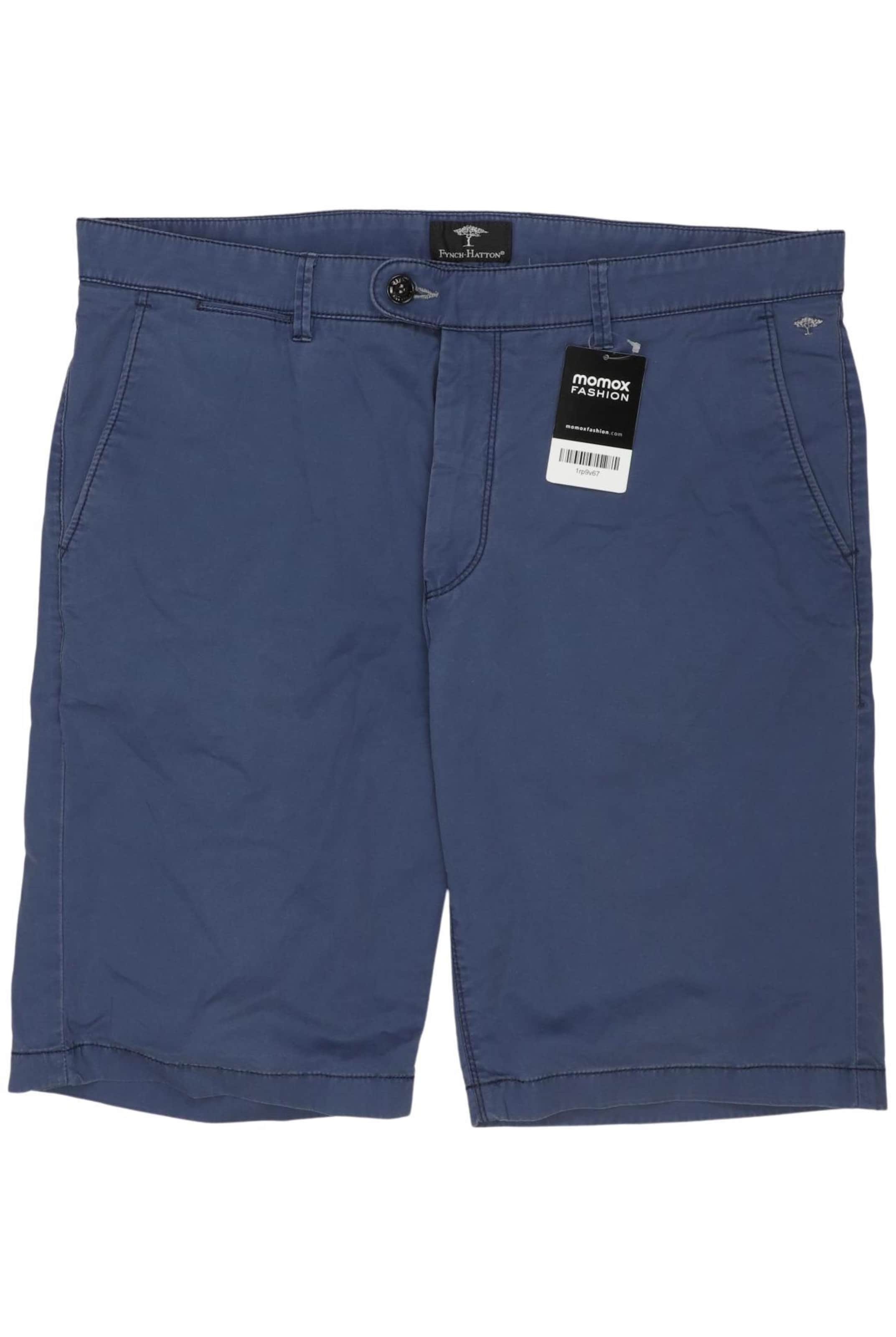 FYNCH-HATTON Shorts in 36-38 in Blue: front