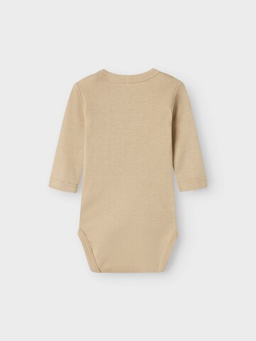 NAME IT - Pijama entero/body en beige