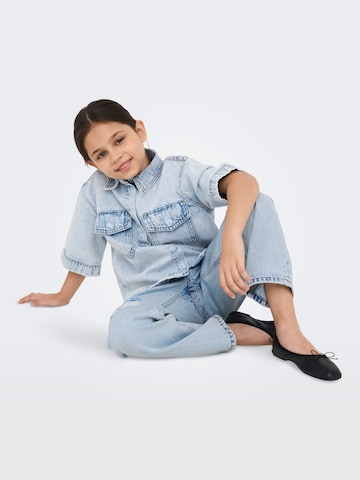 ONLY Baggy Jeans 'dad' in Blauw