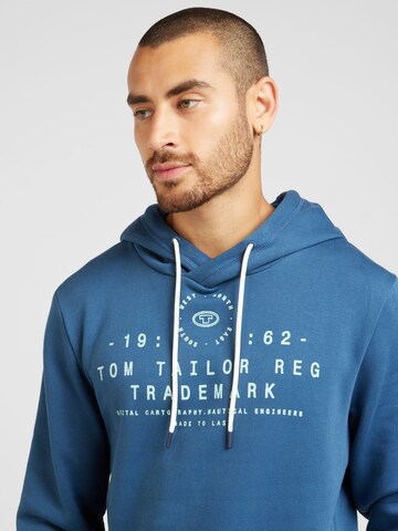 Felpa di TOM TAILOR in blu