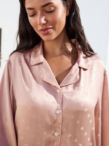 Next - Camiseta para dormir en rosa