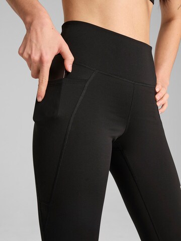 PUMA Skinny Sports trousers 'Tad Essentials' in Black