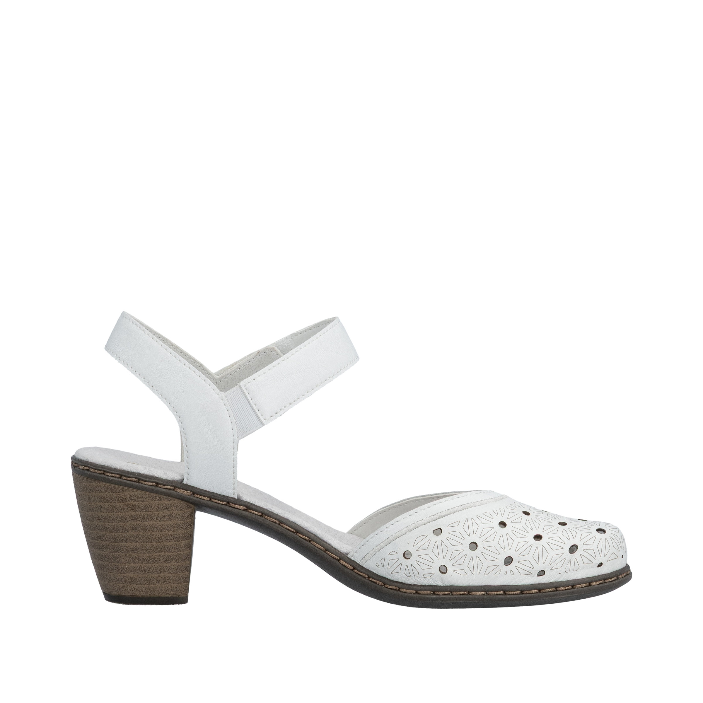 Escarpins '40991' Rieker en blanc
