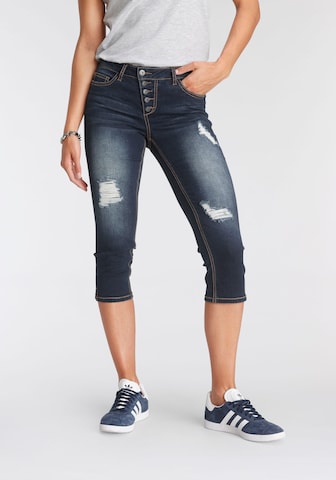 ARIZONA Skinny Jeans in Blue: front