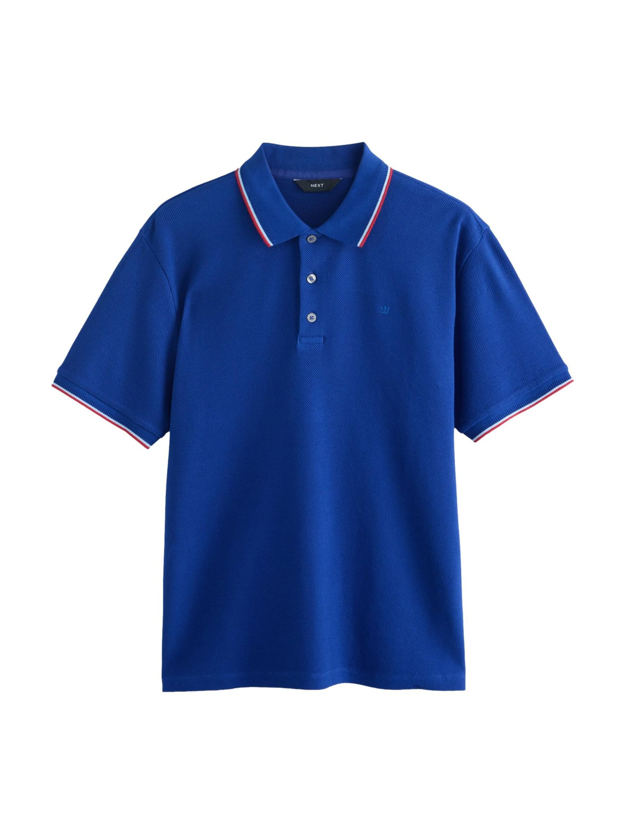 Next Shirt in Blue: front