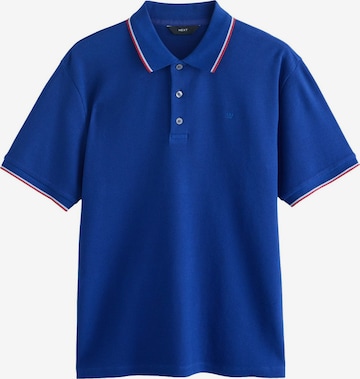 T-Shirt Next en bleu : devant