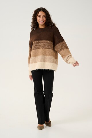 Pull-over CULTURE en marron
