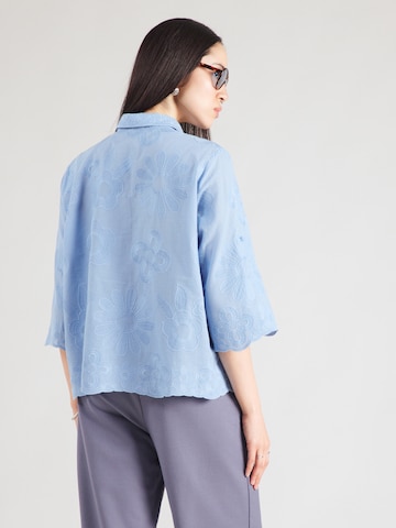 Chemisier MORE & MORE en bleu