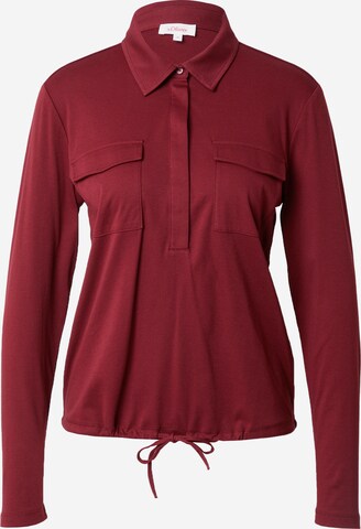 s.Oliver Shirt in Red: front