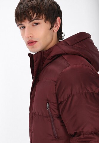 Veste d’hiver MO en rouge