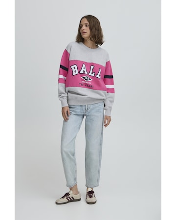 Sweat-shirt Ball en gris