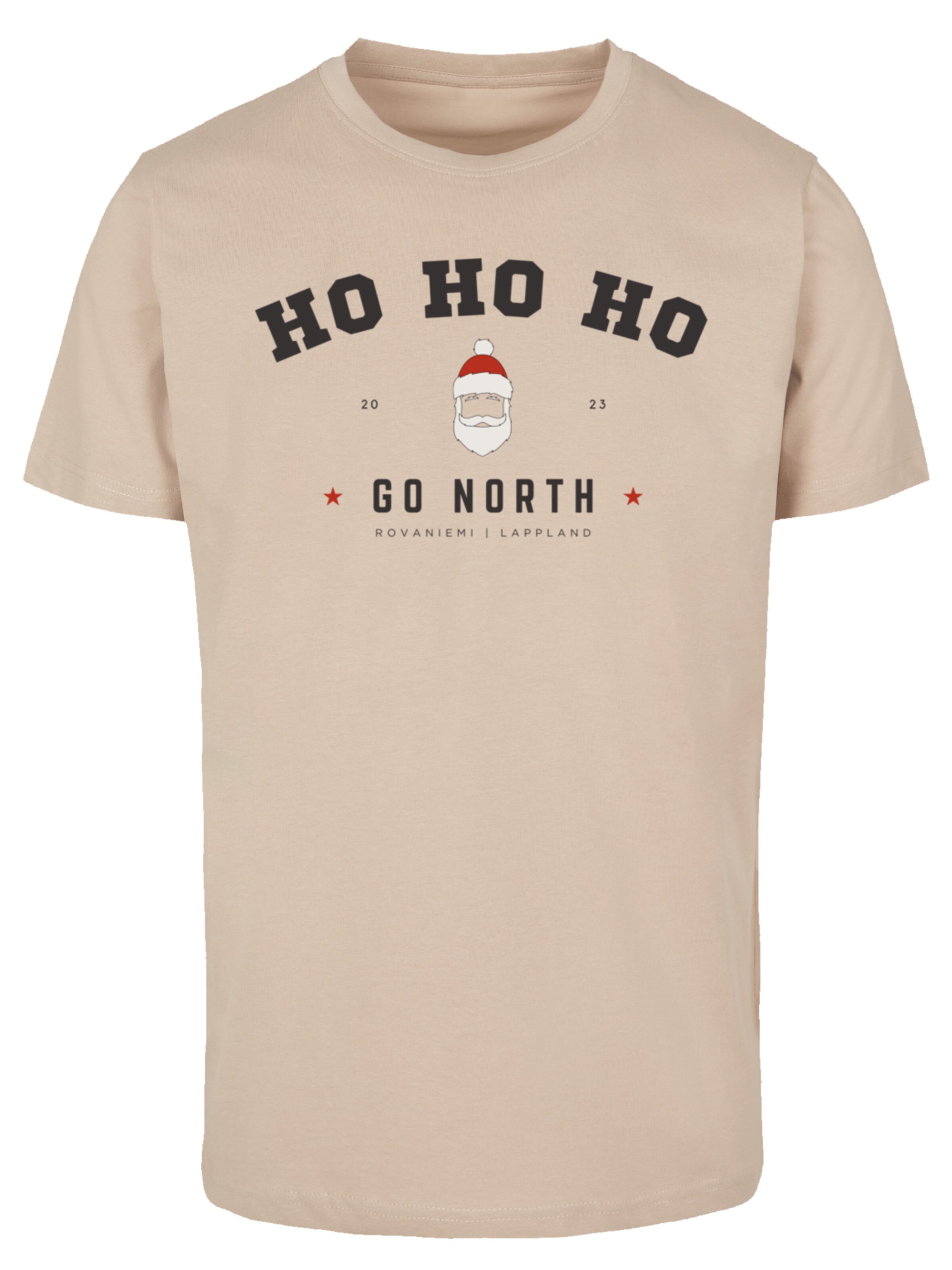 T-Shirt F4NT4STIC en beige : devant