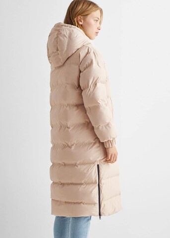 MANGO TEEN Zimná bunda 'LINA' - Béžová