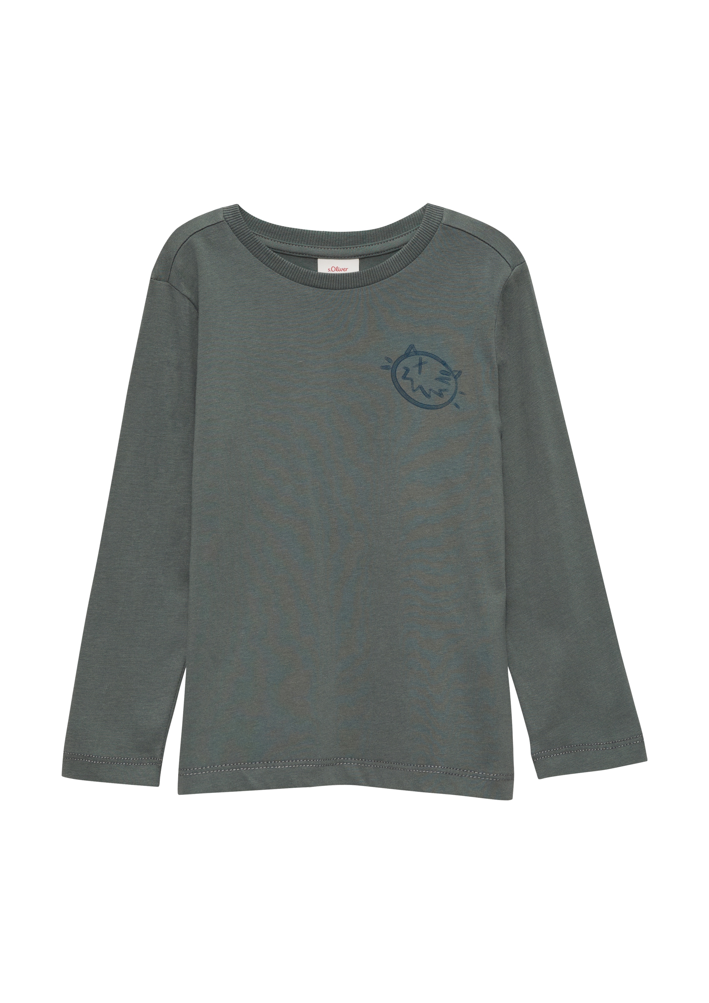 T-Shirt s.Oliver en gris : devant