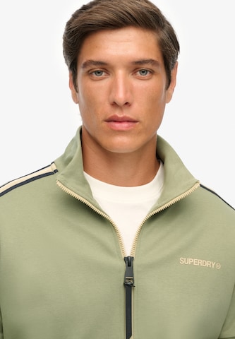 Superdry Sweatvest 'Tech Cult' in Groen