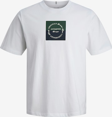 Jack & Jones Junior Majica 'JORCATSKILLS' | bela barva: sprednja stran