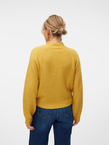Pulover 'VMLEAF' de la VERO MODA pe galben