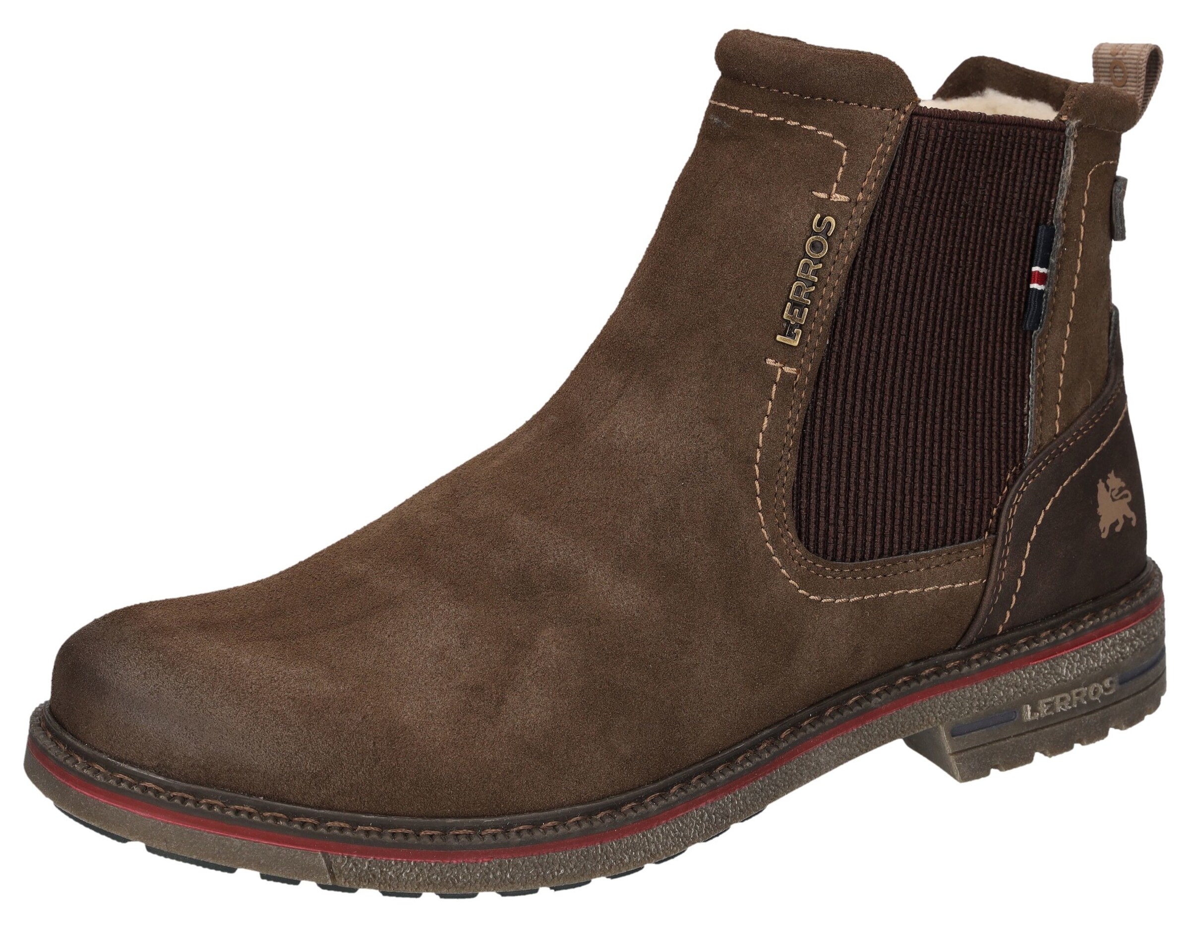 LERROS Chelsea Boots in Braun: Vorderseite