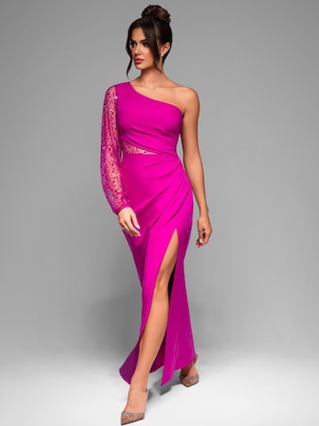 Ombre Abendkleid‌‌‌‌‌ in Pink