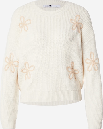 Hailys Sveter 'Ar44ia' - Béžová: predná strana