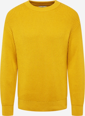 Pullover 'Frank' di Nudie Jeans Co in giallo: frontale