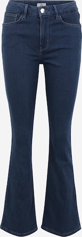 River Island Petite Flared Jeans in Blue: front