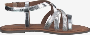 TAMARIS Strap Sandals in Silver