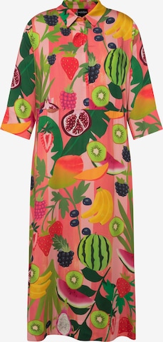 Ulla Popken Shirt Dress in Mixed colors: front