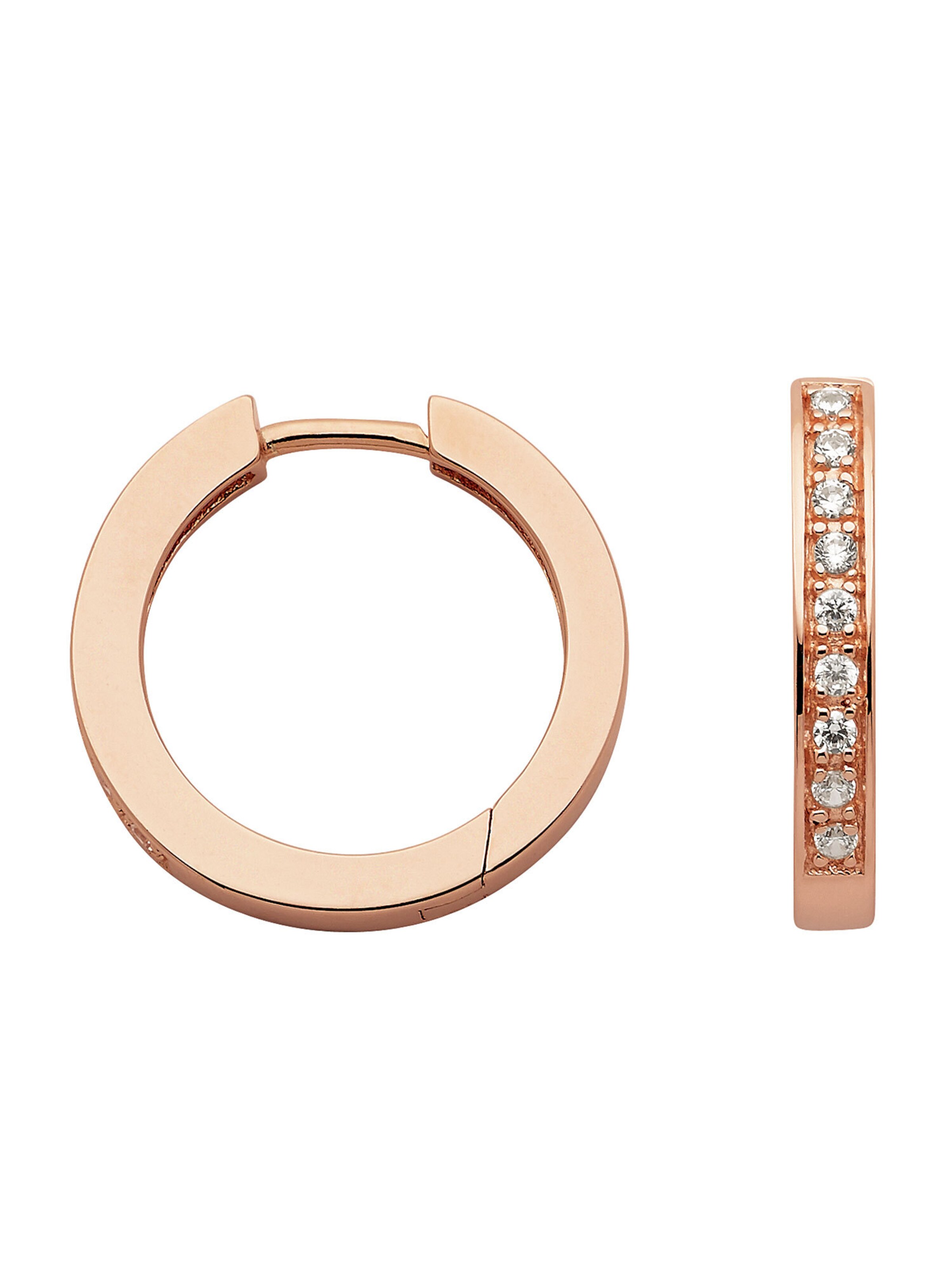 Adelia´s Ohrringe in Gold: Vorderseite