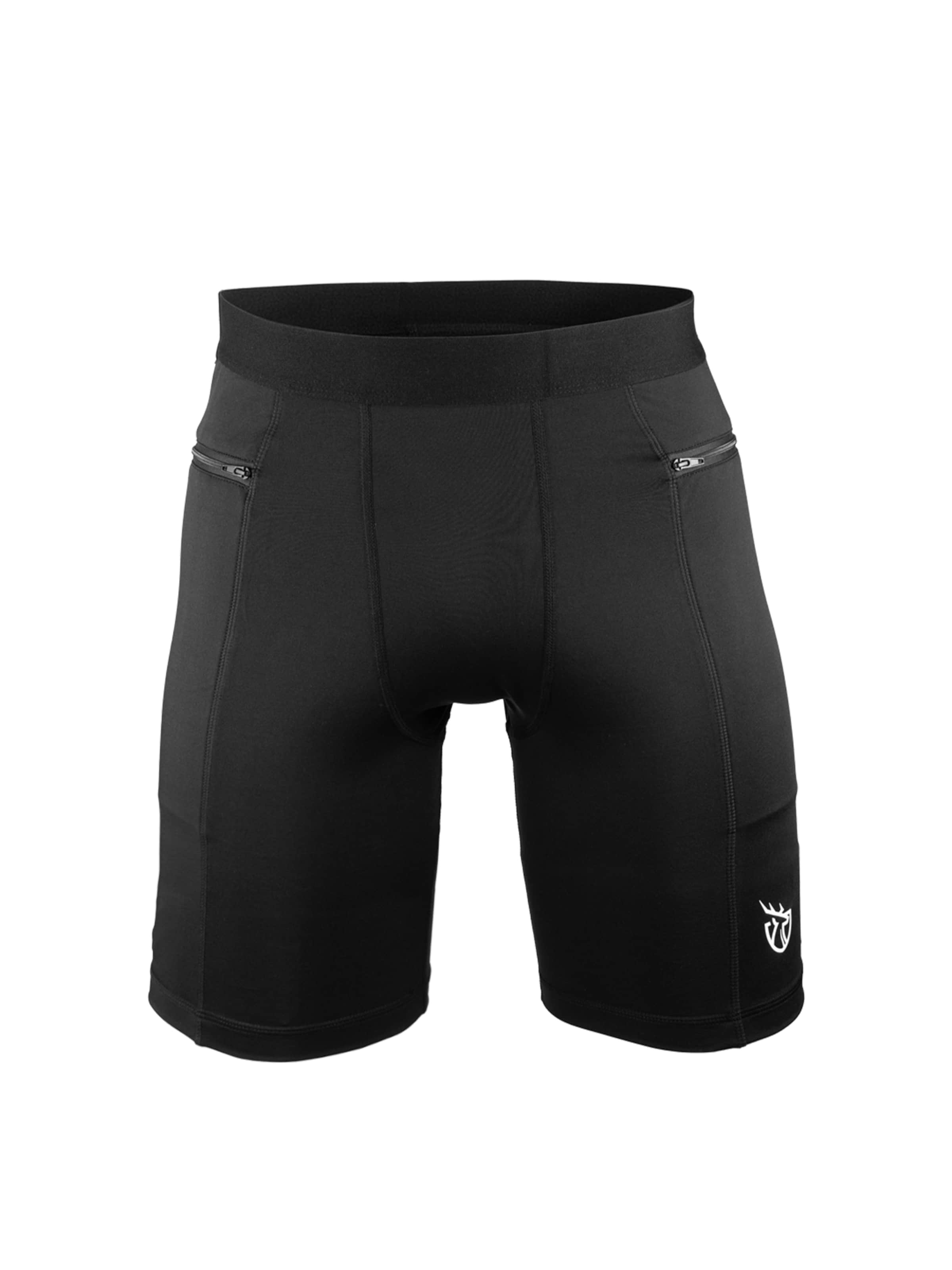 Strammer Max Performance Sportondergoed 'Premium Sport' in Zwart: voorkant