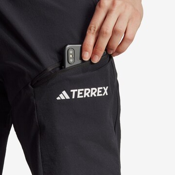 ADIDAS TERREX Regular Outdoorbroek 'Xperior' in Zwart