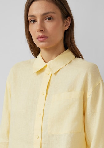 s.Oliver Blouse in Yellow