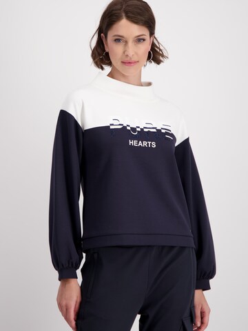 monari Sweatshirt in Blau: Vorderseite