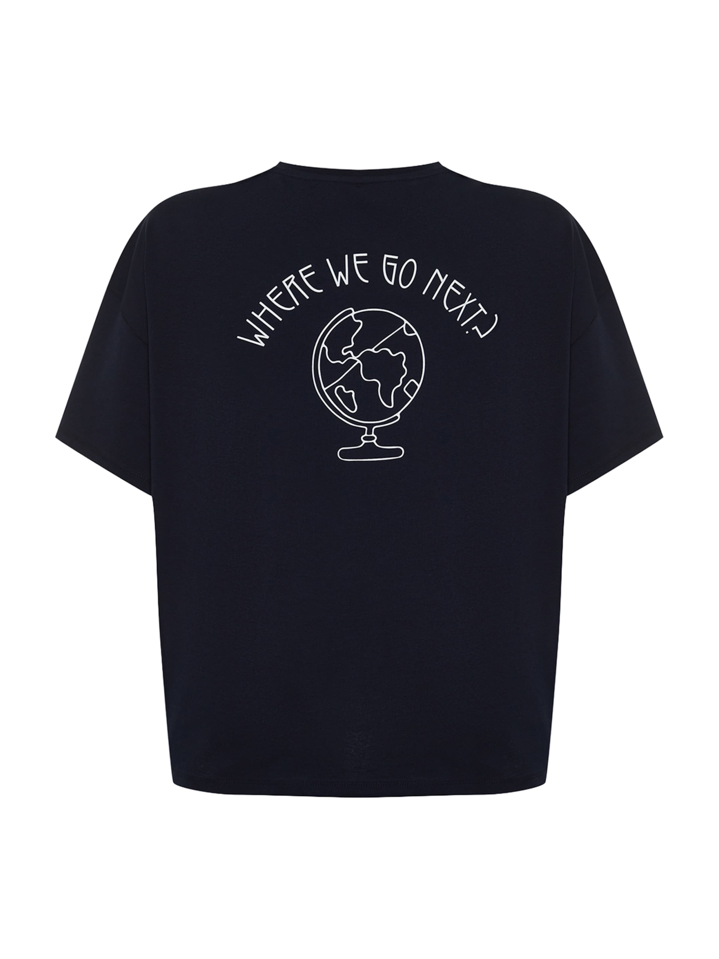 T-shirt Trendyol Curve en bleu