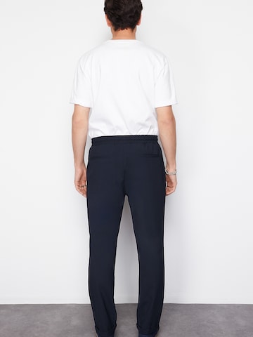 Trendyol Regular Hose in Blau
