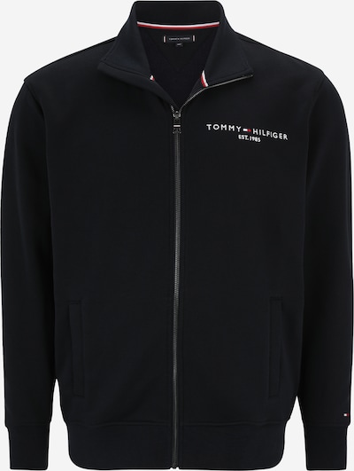 Tommy Hilfiger Big & Tall Zip-Up Hoodie in Night blue / Red / White, Item view