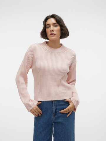 VERO MODA Sweater 'HILDE' in Pink: front