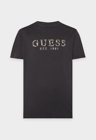 Maglietta di GUESS in nero: frontale